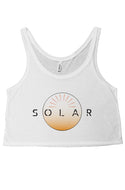 SOLAR crop top [white]