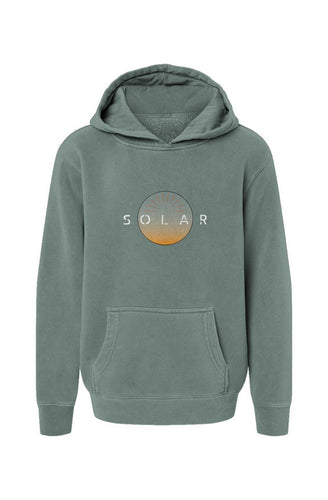 Youth SOLAR Hoodie [white/green]