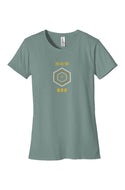 NOW BEE Women's Classic T Shirt [blue sage] fixed