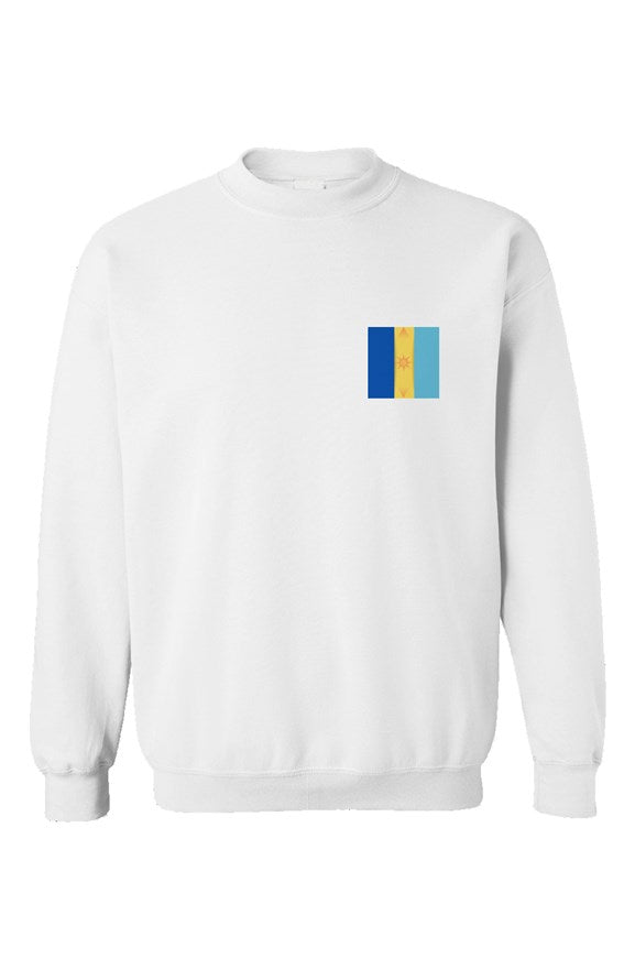 SUN VILLAGE small Crewneck [white]