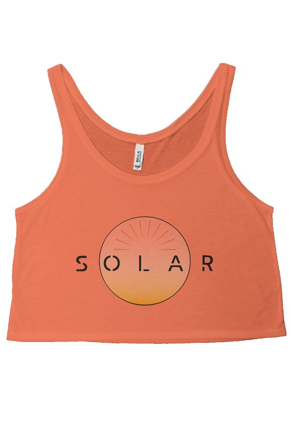 SOLAR crop top [coral]