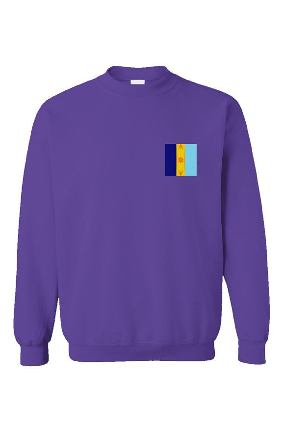 SUN VILLAGE small Crewneck [purple]